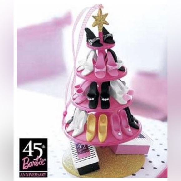 Barbie Other - 2004 Hallmark Barbie’s 45th anniversary keepsake shoe tree ornament New in box